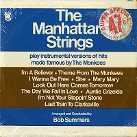 The Manhattan Pops Orchestra - The Manhattan Strings Play Instrumental Versions Of Hits Made Famous By The Monkees -  Sealed Out-of-Print Vinyl Record