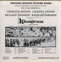 Original Soundtrack - Khartoum -  Sealed Out-of-Print Vinyl Record