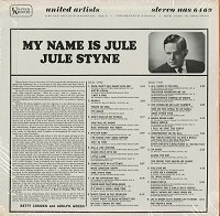 Jule Styne - My Name Is Jule