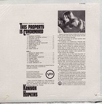 Original Soundtrack - This Property Is Condemned -  Sealed Out-of-Print Vinyl Record