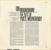 Yves Montand - On Broadway?