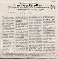 Original Soundtrack - The Deadly Affair -  Sealed Out-of-Print Vinyl Record