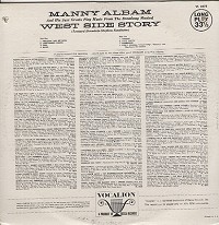 Manny Albam - Plays Music From The West Side Story