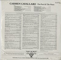 Carmen Cavallaro - The Poet Of The Piano