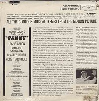 Original Soundtrack - Fanny -  Sealed Out-of-Print Vinyl Record