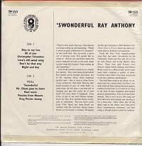 Ray Anthony - Swonderful -  Sealed Out-of-Print Vinyl Record
