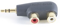 AudioQuest - Audioquest Adapter Plug 3.5mm to 2 RCA -  Connectors
