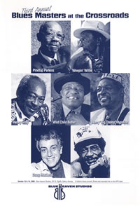 Blue Heaven Studios - Blues Masters at the Crossroads 3  (2000)  Poster  