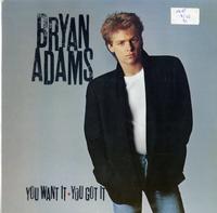 Bryan Adams - You Want It You Got It -  Preowned Vinyl Record