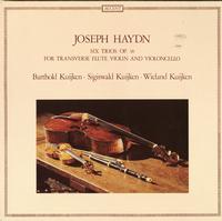 Barthold Kuijken, Sigiswald Kuijken, Wieland Kuijken-Haydn: Six Trios