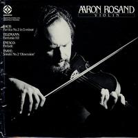 Aaron Rosand - Bach, Telemann, Enesco, Ysaye