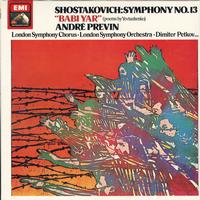 Previn, London Symphony Orchestra - Shostkovich: Symphony No. 13, Babi Yar -  Preowned Vinyl Box Sets