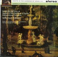 Fruhbeck de Burgos, Paris Conservatoire Orchestra - de Falla: Nights in The Gardens of Spain -  Preowned Vinyl Record