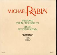 Rabin, Boult, Philharmonia Orchestra-Wieniawski: Violin Concerto No. 1