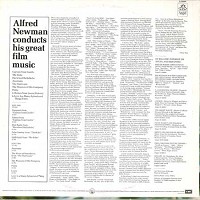 Alfred Newman - Conducts His Great Film Music -  Preowned Vinyl Record