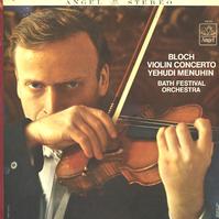 Menuhin, Bath Festival Orchestra - Bloch: Violin Concerto -  Preowned Vinyl Record