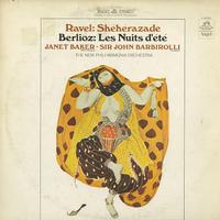Baker, Barbirolli, The New Philharmonia Orchestra - Ravel: Sheherazade etc. -  Preowned Vinyl Record