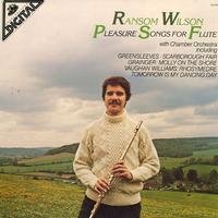 Ransom Wilson - Pleasure Songs for Flute -  Preowned Vinyl Record