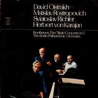 Oistrakh, Rostropovich, Richter, von Karajan, Berlin Philharmonic Orchestra-Beethoven: The Triple Concerto in C