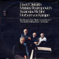 Oistrakh, Rostropovich, Richter, von Karajan, Berlin Philharmonic Orchestra - Beethoven: The Triple Concerto in C