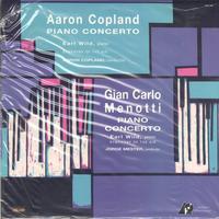 Aaron Copland, Gian Carlo Menotti - Piano Concerto -  Preowned Vinyl Record