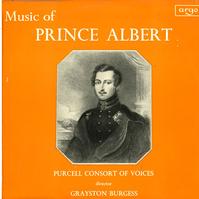 Burgess, Purcell Consort of Voices - Music Of Prince Albert -  Preowned Vinyl Record
