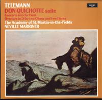 Marriner, Academy of St. Martin-in-the-Fields-Telemann: Don Quichotte