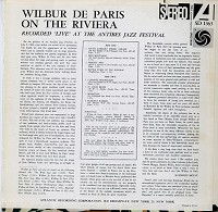 Wilbur de Paris - On The Riviera