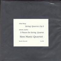 New Music Quartet - Alban Berg: String Quartet, Op.3