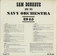 Sam Donahue And His Navy Orch. - 1945