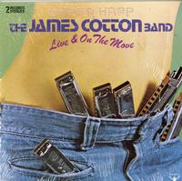 The James Cotton Band - Live & On The Move -  Preowned Vinyl Record