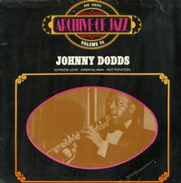 Johnny Dodds - Archive Of Jazz Vol. 24 -  Preowned Vinyl Record