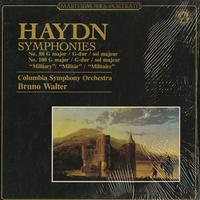 Walter, Columbia Symphony Orchestra - Haydn: Symphonies Nos. 88 & 100