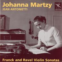Johanna Martzy - Franck And Ravel Violin Sonatas -  Preowned Vinyl Record