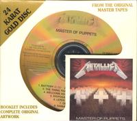Metallica - Master Of Puppets -  Preowned Gold CD