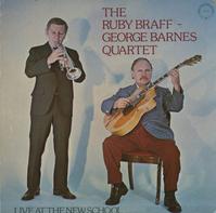 The Ruby Braff/ George Barnes Quartet - Live At The New School -  Preowned Vinyl Record