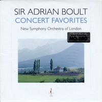 Sir Adrian Boult - Concert Favorites