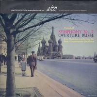 Jean Martinon: Paris Conservatoire Orchestra - Symphony No. 7 / Overture Russe -  Preowned Vinyl Record