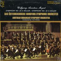 Melles, Austrian Broadcast Symphony Orchestra - Mozart: Symphonies Nos. 29 & 32