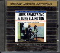 Louis Armstrong & Duke Ellington - Together For The First Time/ The Great Reunion -  Preowned Gold CD