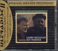 Gerry Mulligan & Ben Webster - Gerry Mulligan Meets Ben Webster -  Sealed Out-of-Print Gold CD