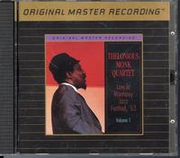 Thelonious Monk Quartet - Live At Monterey Jazz Festival, '63 Vol. 1