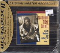 The Thelonious Monk Quartet - Live At Monterey Jazz Festival, '63 Vol. 2 -  Preowned Gold CD