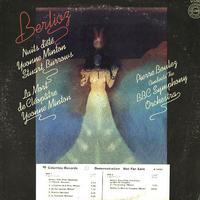 Minton, Boulez, BBC Symphony Orchestra - Berlioz: Nuits d'ete etc. -  Preowned Vinyl Record