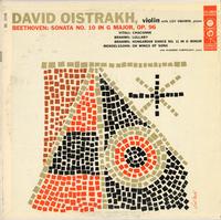 David Oistrakh-Beethoven: Sonata No. 10 in G major etc.