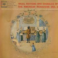 Johnson, The Moravian Festival Chorus and Orchestra - Arias, Anthems and Chorales Of The American Moravians Vol. 2