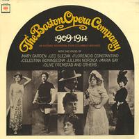 Various Artists - The Boston Opera Company 1909-1914 -  Preowned Vinyl Record