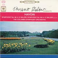 Bruno Walter, Columbia Symphony Orchestra-Haydn: Symphony Nos. 88 & 100