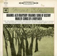 Walter, Columbia Symphony Orchestra - Brahms: Alto Rhapsody etc.