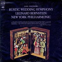 Bernstein, New York Phil Orchestra - Goldmark: Rustic Wedding Symphony -  Preowned Vinyl Record